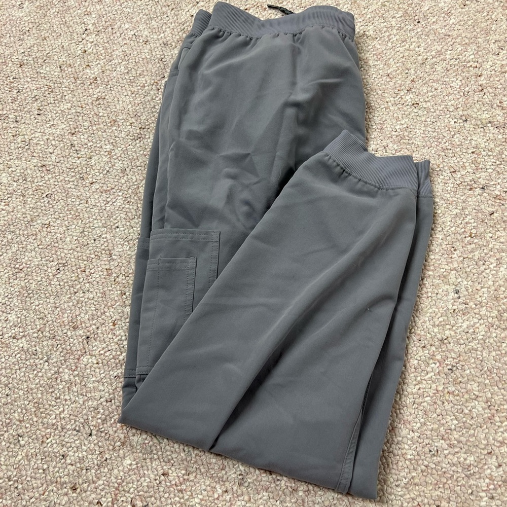 Jaanu gray jogger scrub pant - Picture 3 of 7